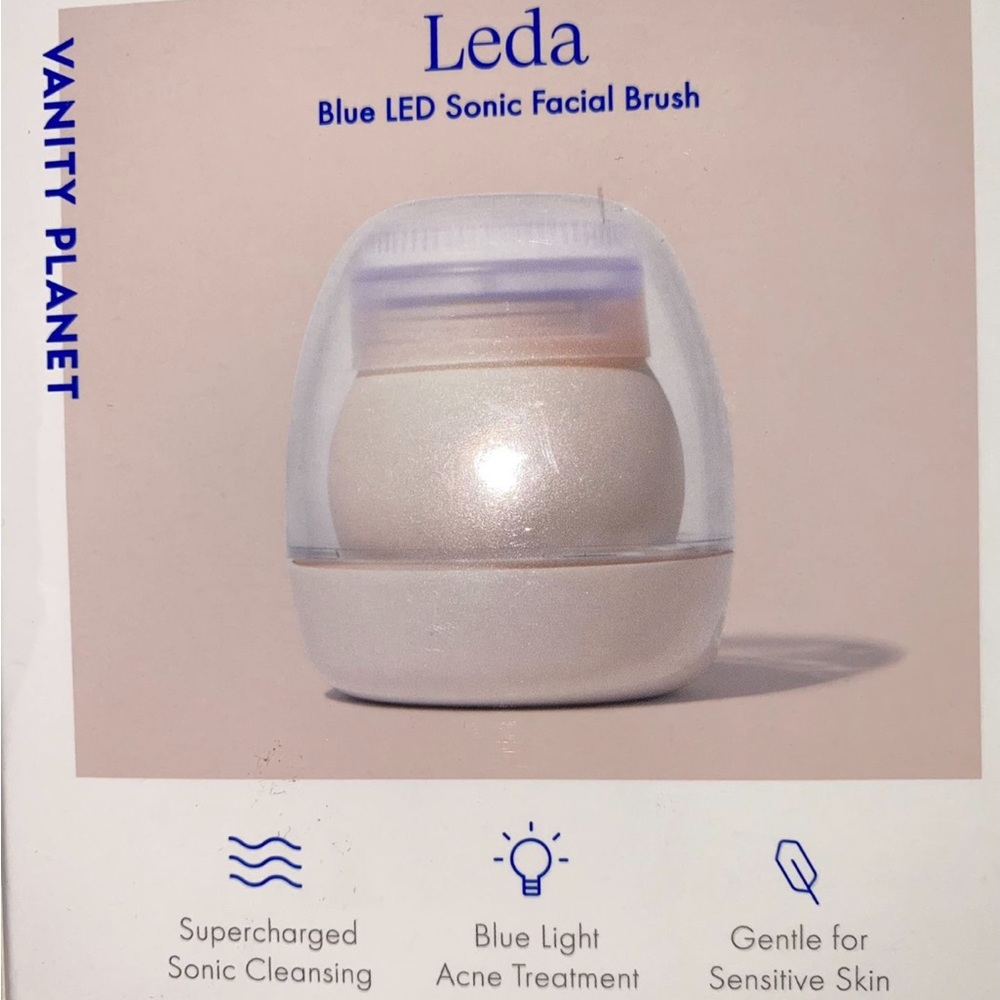 New Vanity planet LED sonic facial Brush